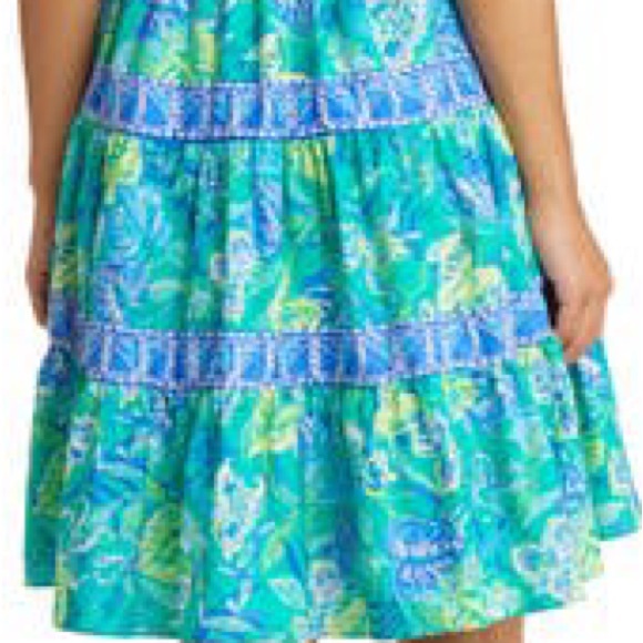 Lilly Pulitzer Casidee Floral Tiered Cotton Dress - Picture 5 of 8